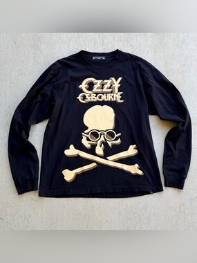 Mastermind Japan X Ozzy Osbourne T Shirt Men size XL Limited Edition Long Sleeve